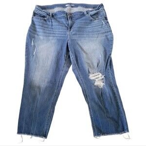 Old Navy The Power Jean Straight Ankle Jeans Size 22 Short